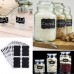 36pcs Chalkboard Chalk Board Blackboard Stickers Decals Craft Kitchen Jar Labels 280431006899  252815037209